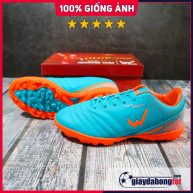 Giay da banh wika qh19 xanh ngoc cam (2)