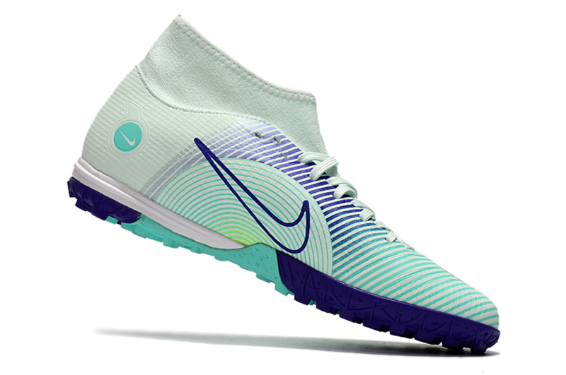 giay da bong nike mercurial superfly 8 academy tf trang xanh mds 005