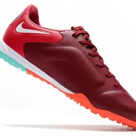 Nike Tiempo 9 Pro TF đỏ mận vạch trắng