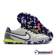 nike tiempo 9 pro tf xanh vach trang de van
