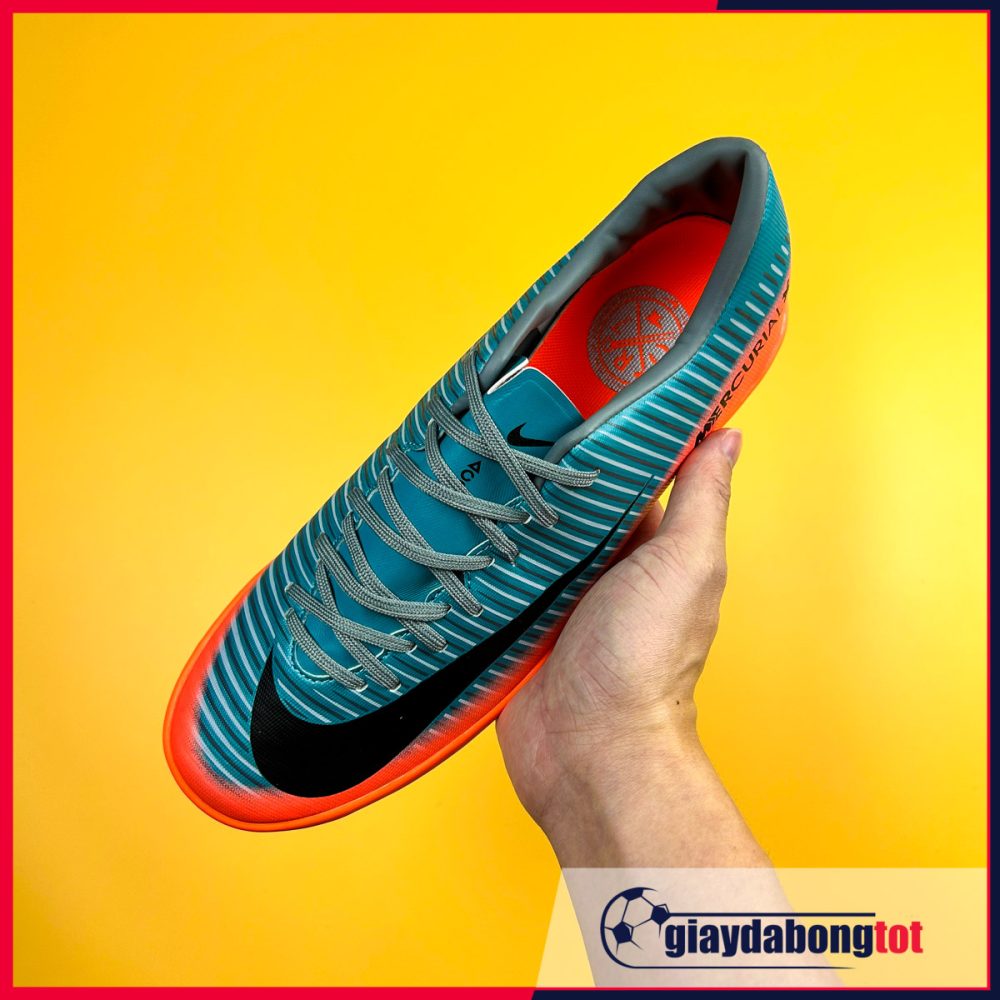 Giày đá bóng Nike Mercurial Victory 6 TF xám cam CR7