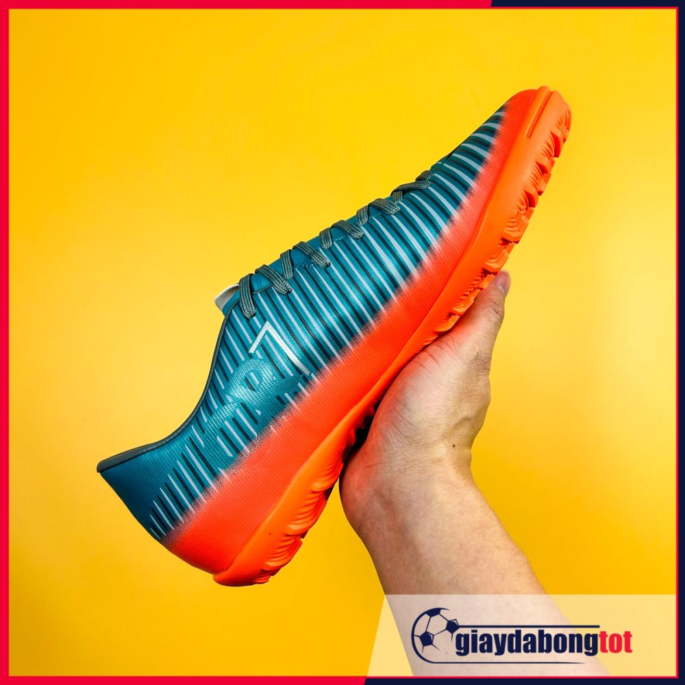 Giày đá bóng Nike Mercurial Victory 6 TF xám cam CR7