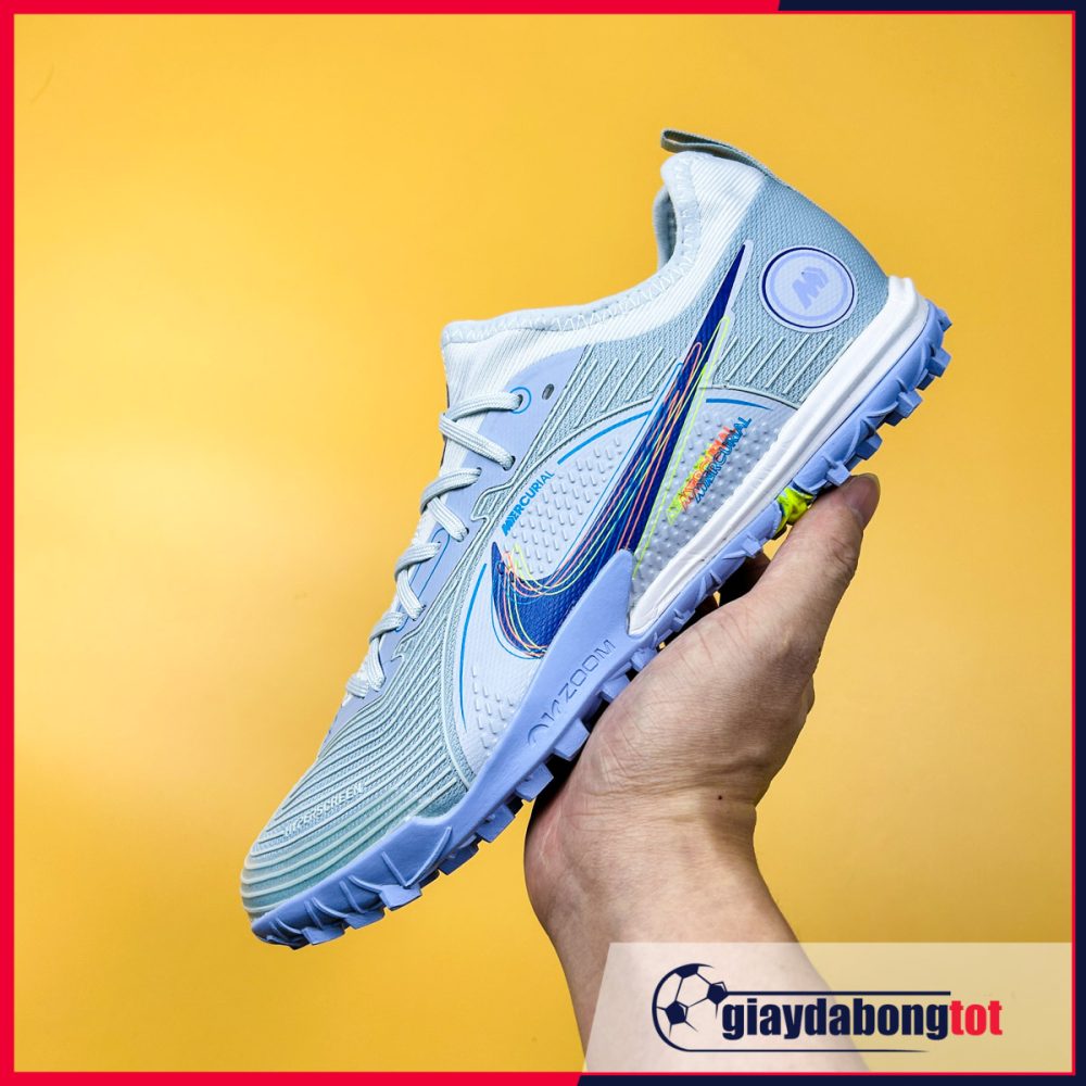 Nike Mercurial Vapor 14 Pro TF Trắng xám vạch đen