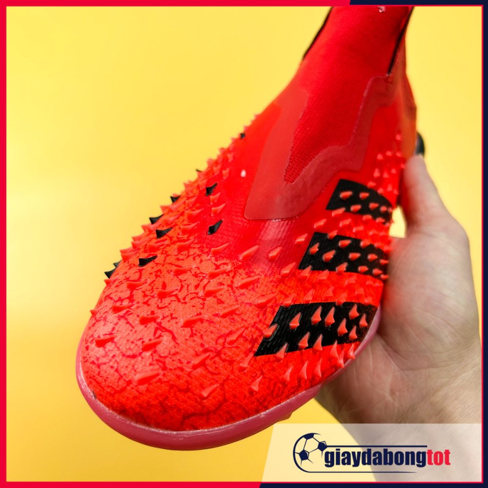 Adidas Predator Freak+ TF Đỏ vạch đen | Không dây, Cao cấp