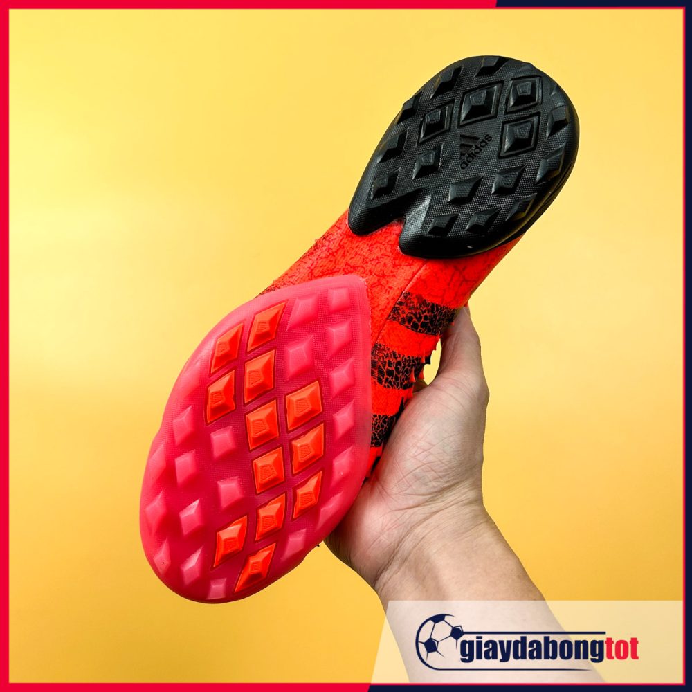Adidas Predator Freak+ TF Đỏ vạch đen | Không dây, Cao cấp