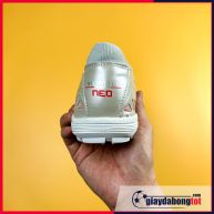 Mizuno Neo 3 Pro TF Trắng xám vạch cam đế mềm (1)