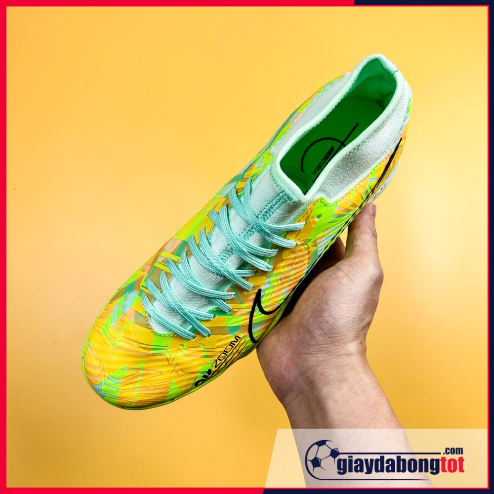 Nike Mercurial Superfly 9 Academy TF Chuối vằn cam vạch đen
