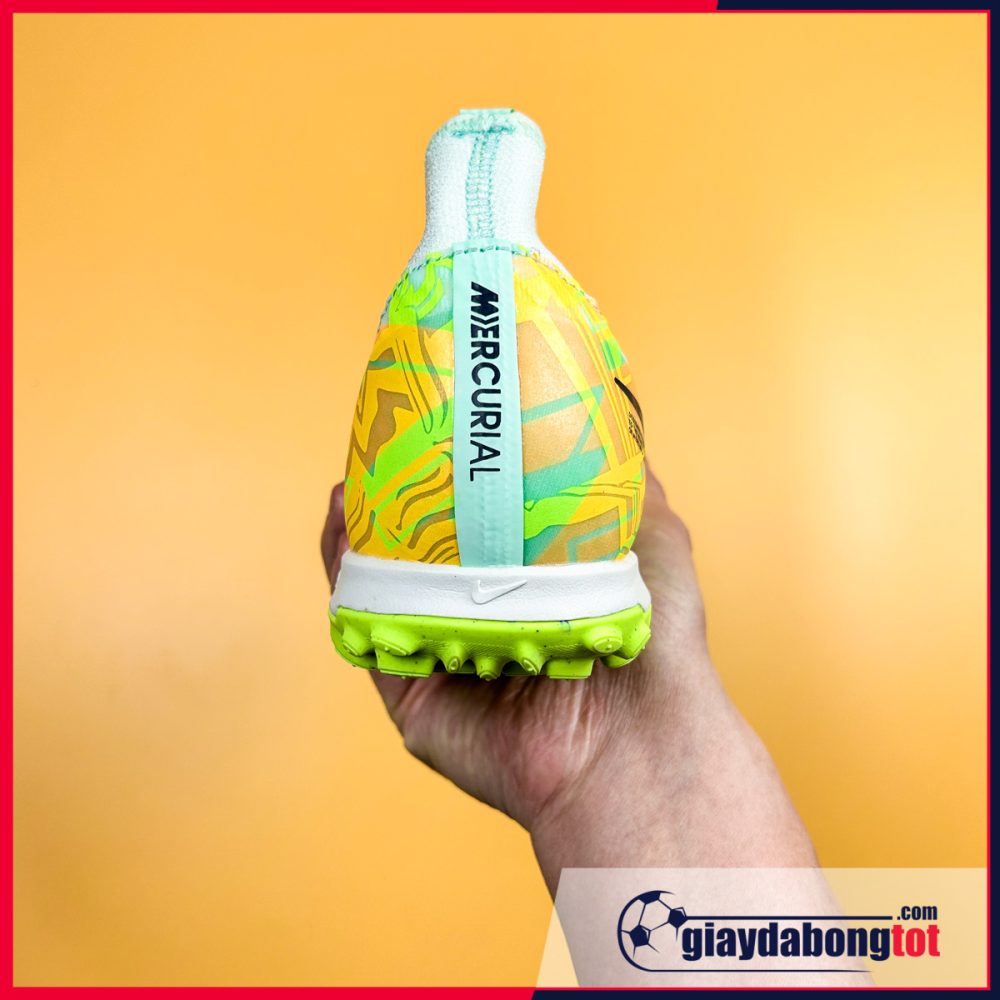 Nike Mercurial Superfly 9 Academy TF Chuối vằn cam vạch đen