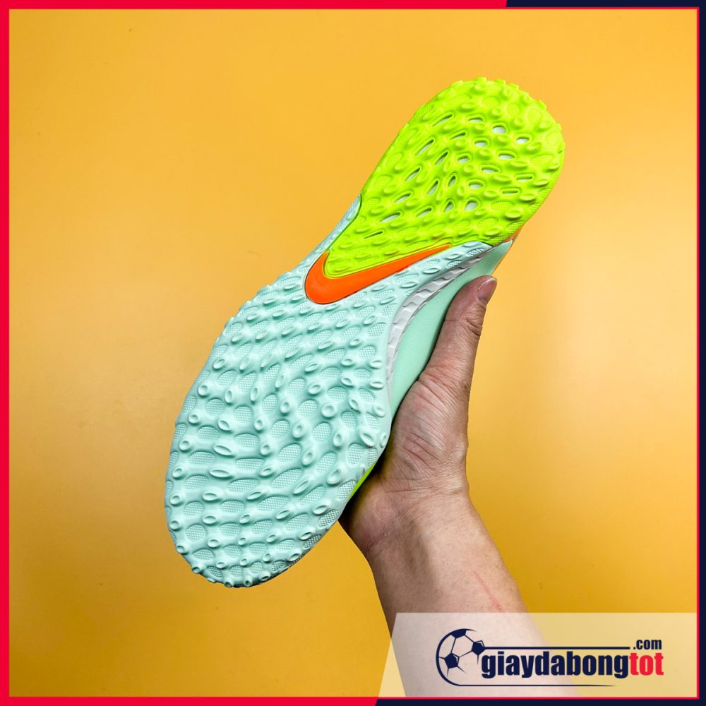 Nike Tiempo Legend 9 Pro TF Xanh ngọc cam vạch đen