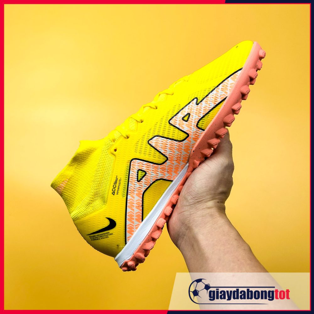Nike Air Zoom Mercurial Superfly 9 Elite TF Vàng vạch cam