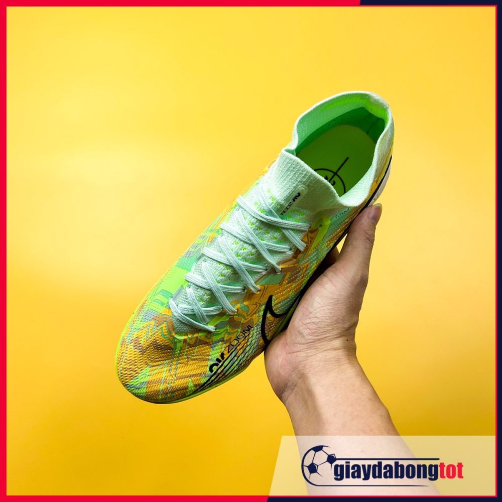 Nike Mercurial Superfly 9 Elite TF Chuối vằn cam vạch đen