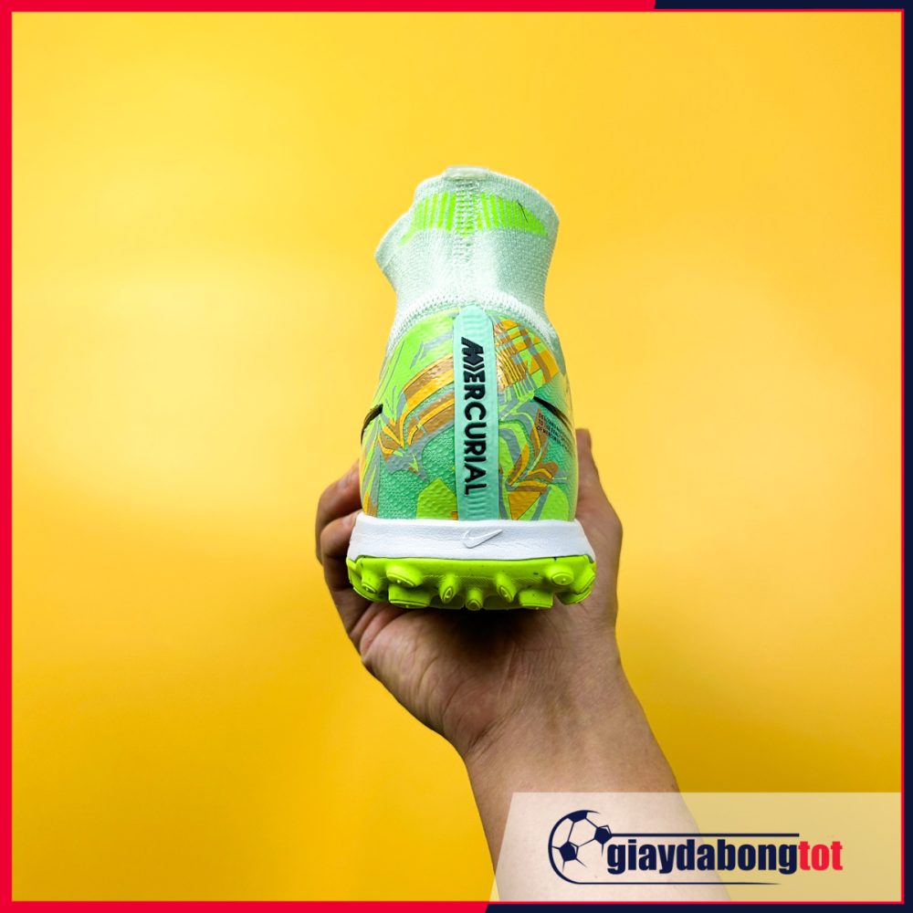 Nike Mercurial Superfly 9 Elite TF Chuối vằn cam vạch đen