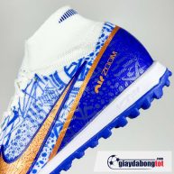 Nike mercurial superfly 9 elite tf trang xanh cr7 (8)