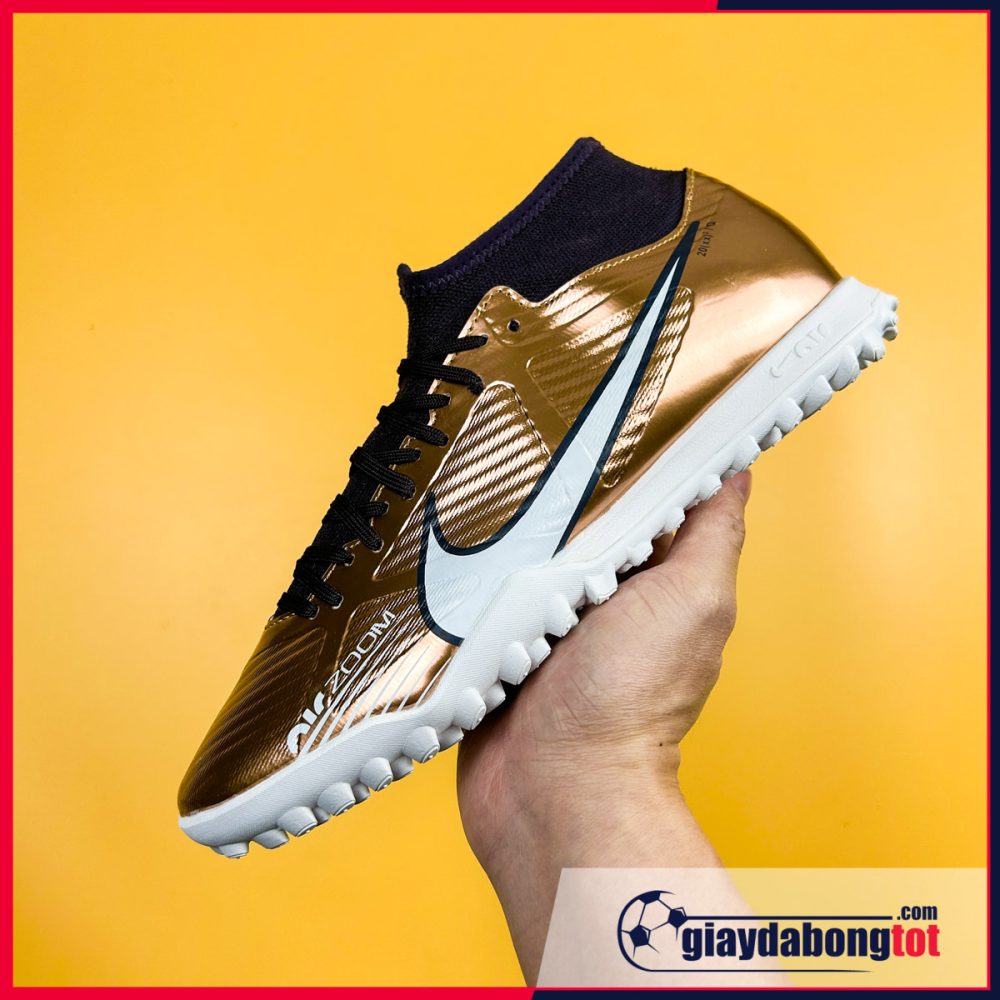 Nike Air Zoom Mercurial Superfly 9 Academy TF Đồng vạch trắng
