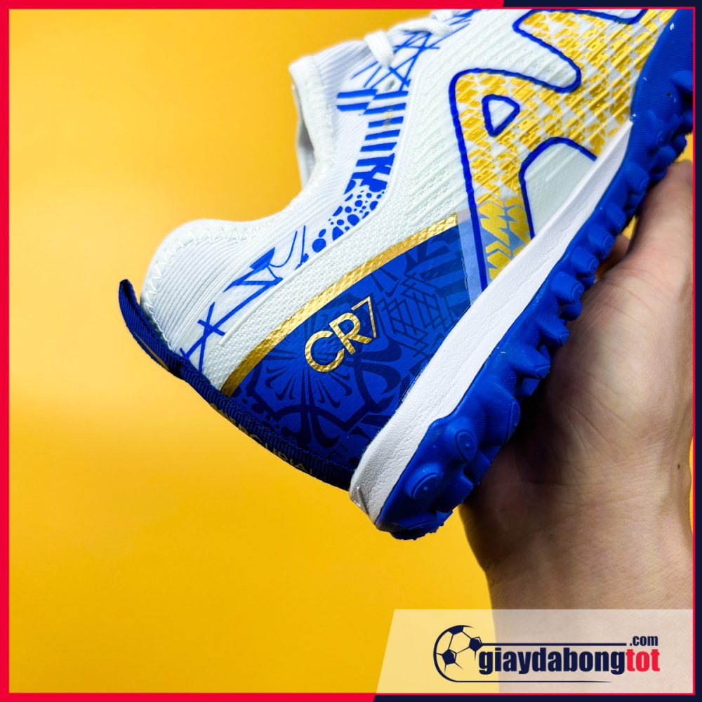 Nike Air Zoom Mercurial Vapor 15 Pro TF Trắng xanh CR7