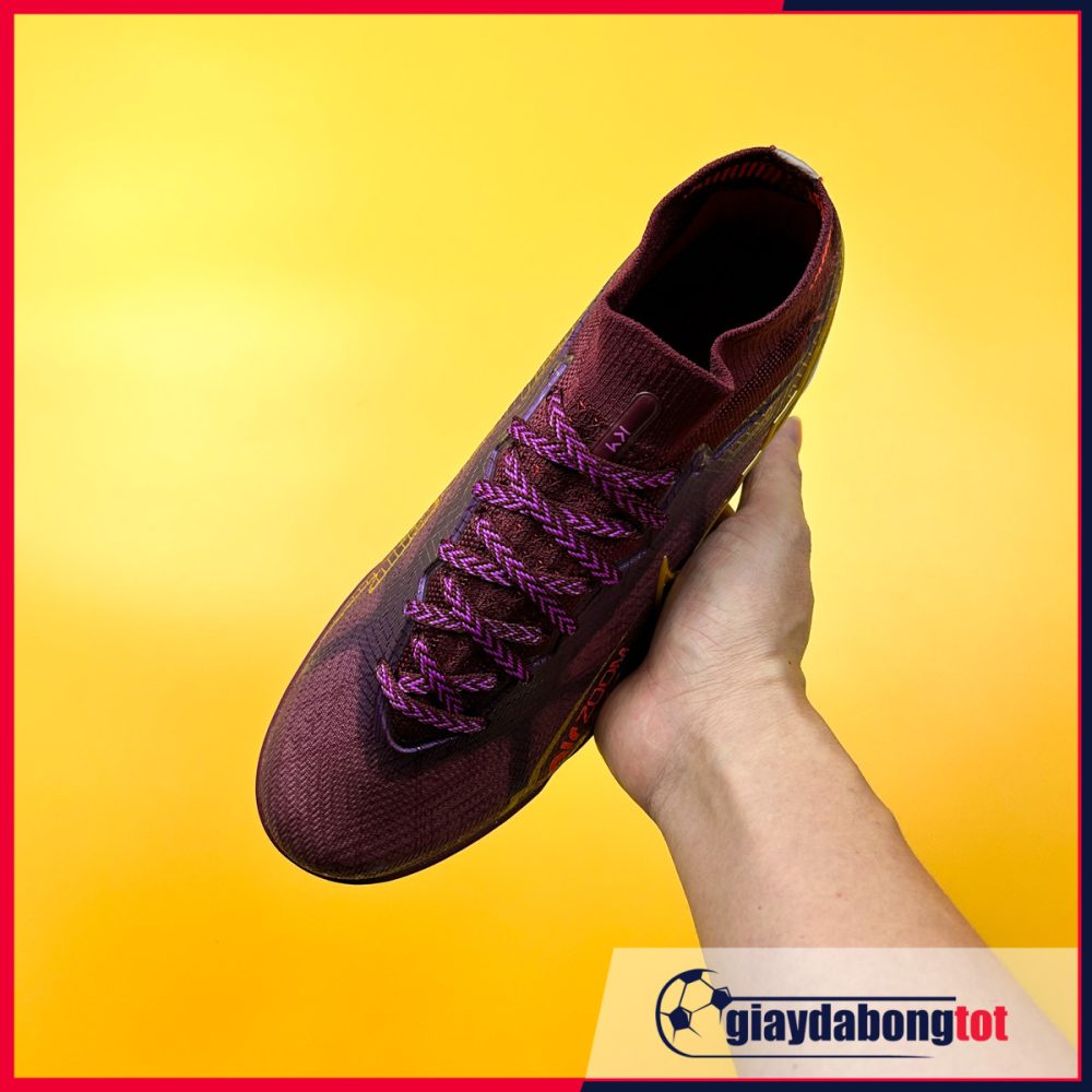 Nike Air Zoom Mercurial Superfly 9 Elite TF Tím vạch vàng Mbappe