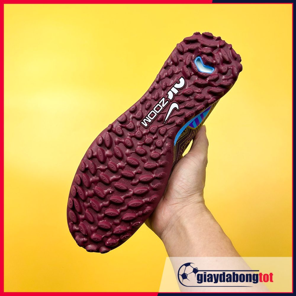 Nike Air Zoom Mercurial Superfly 9 Elite TF Tím vạch vàng Mbappe