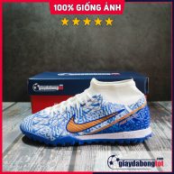 Nike Air Zoom Mercurial Superfly 9 Academy TF Trắng xanh CR7 (2)