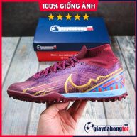 Nike Air Zoom Mercurial Superfly 9 Elite TF Tím vạch vàng Mbappe (4)