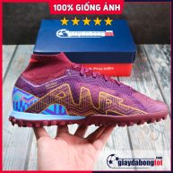 Nike Air Zoom Mercurial Superfly 9 Elite TF Tím vạch vàng Mbappe (6)