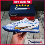 Nike Air Zoom Mercurial Vapor 15 Pro TF Trắng xanh CR7 (5)