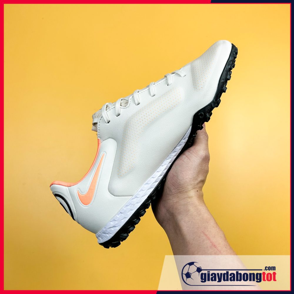 Nike Tiempo Legend 9 Pro TF Trắng ngà vạch vàng