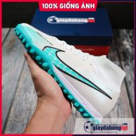 Nike Air Zoom Mercurial Superfly 9 Elite TF Trắng vạch xanh nhạt (6)