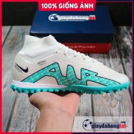 Nike Air Zoom Mercurial Superfly 9 Elite TF Trắng vạch xanh nhạt (7)