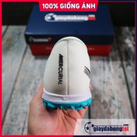 Nike Air Zoom Mercurial Vapor 15 Academy TF Trắng vạch xanh nhạt (1)