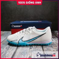 Nike Air Zoom Mercurial Vapor 15 Academy TF Trắng vạch xanh nhạt (2)