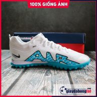 Nike Air Zoom Mercurial Vapor 15 Pro TF Trắng vạch xanh nhạt (3)