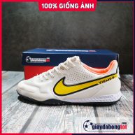 Nike Tiempo Legend 9 Pro TF Trắng ngà vạch vàng (2)