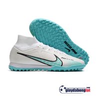 Nike zoom mercurial superfly 9 elite tf trang vach xanh