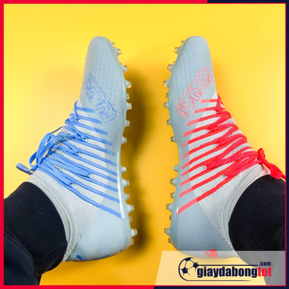 Giày Đá Banh Puma Future Z 1.4 MG Xám vạch cam (2 màu)