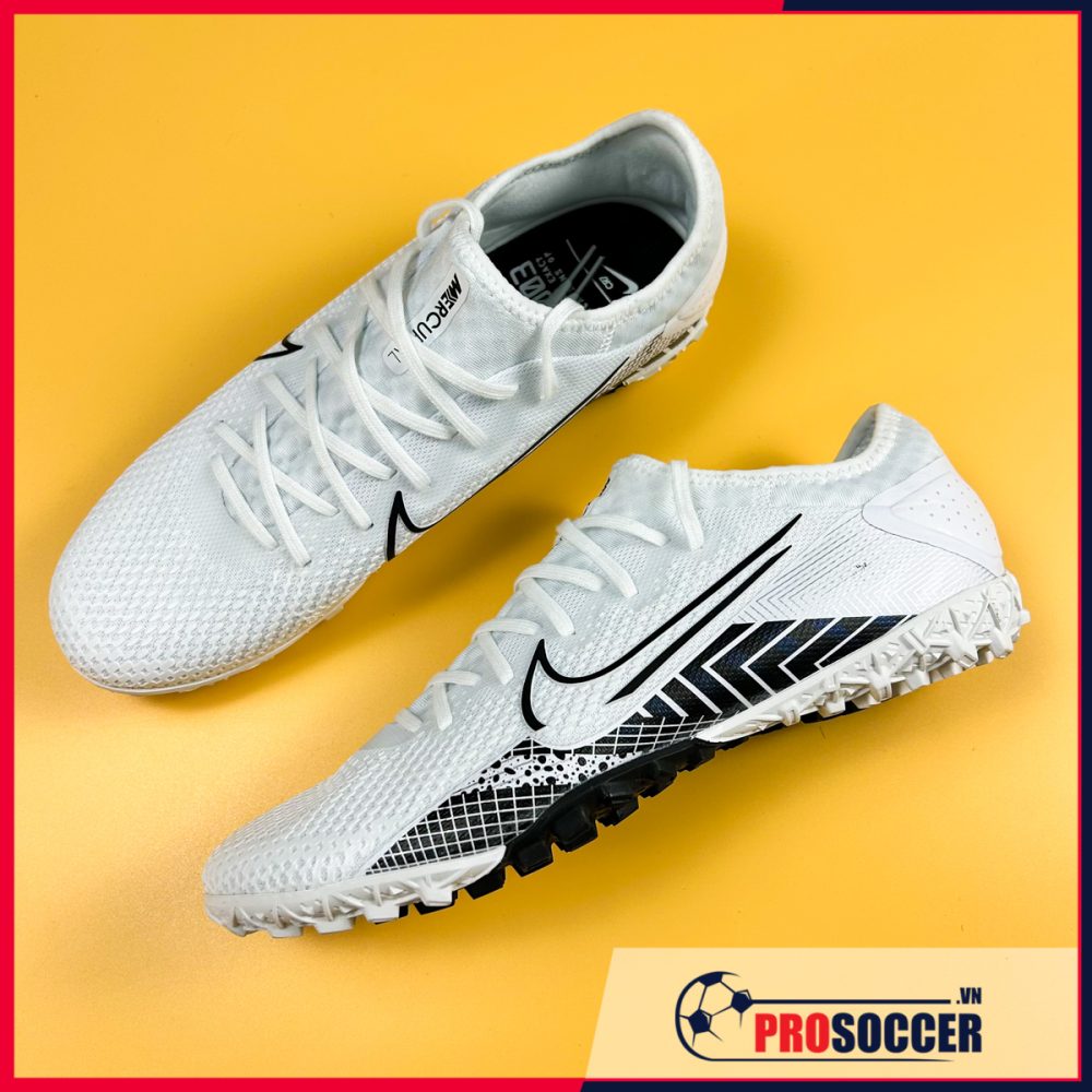 nike mercurial vapor 13 pro tf trang den cr7