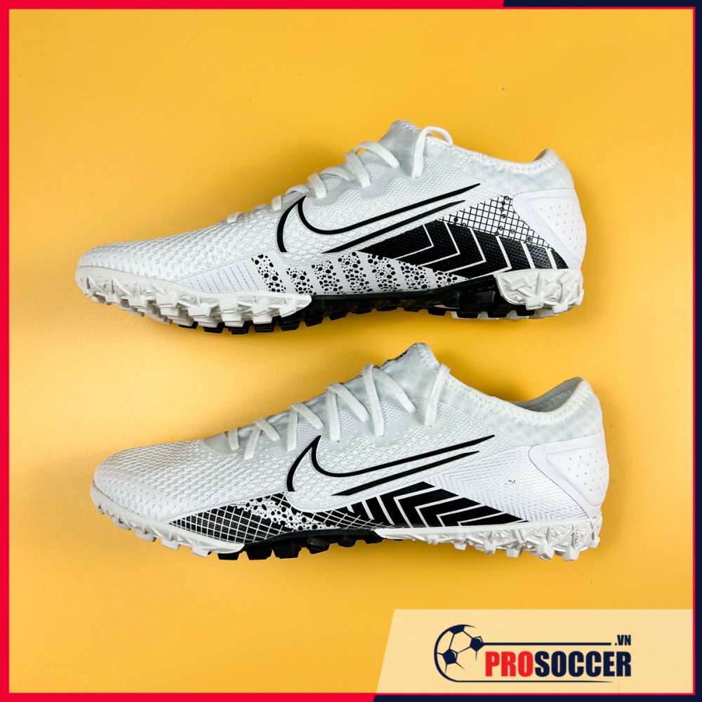 nike mercurial vapor 13 pro tf trang den cr7