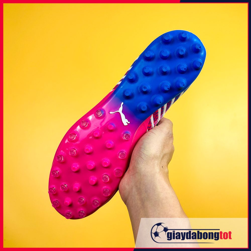 Giày đá bóng Puma Future Z 1.4 MG Hồng xanh