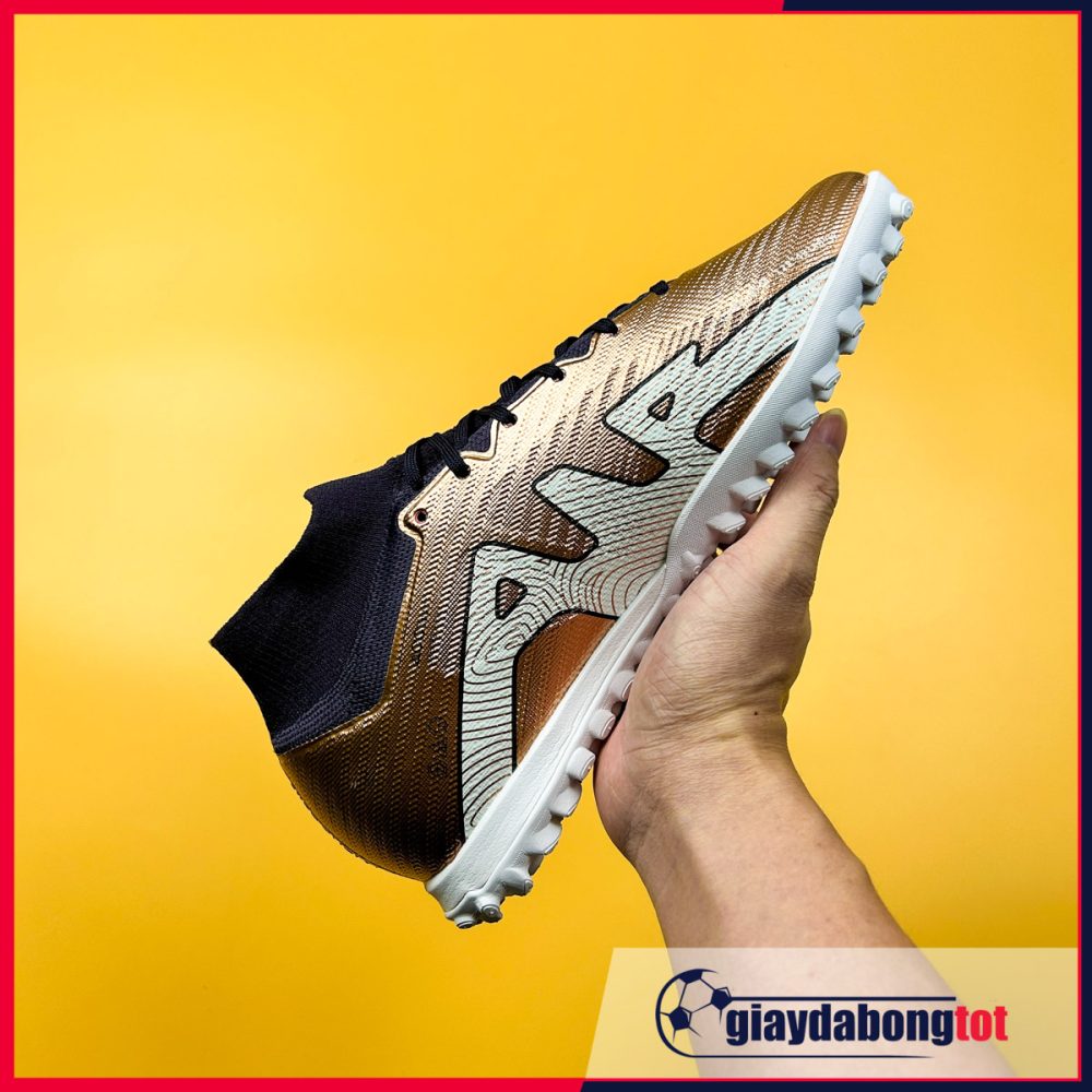 Nike Mercurial Superfly 9 Elite TF Đồng vạch trắng Worldcup