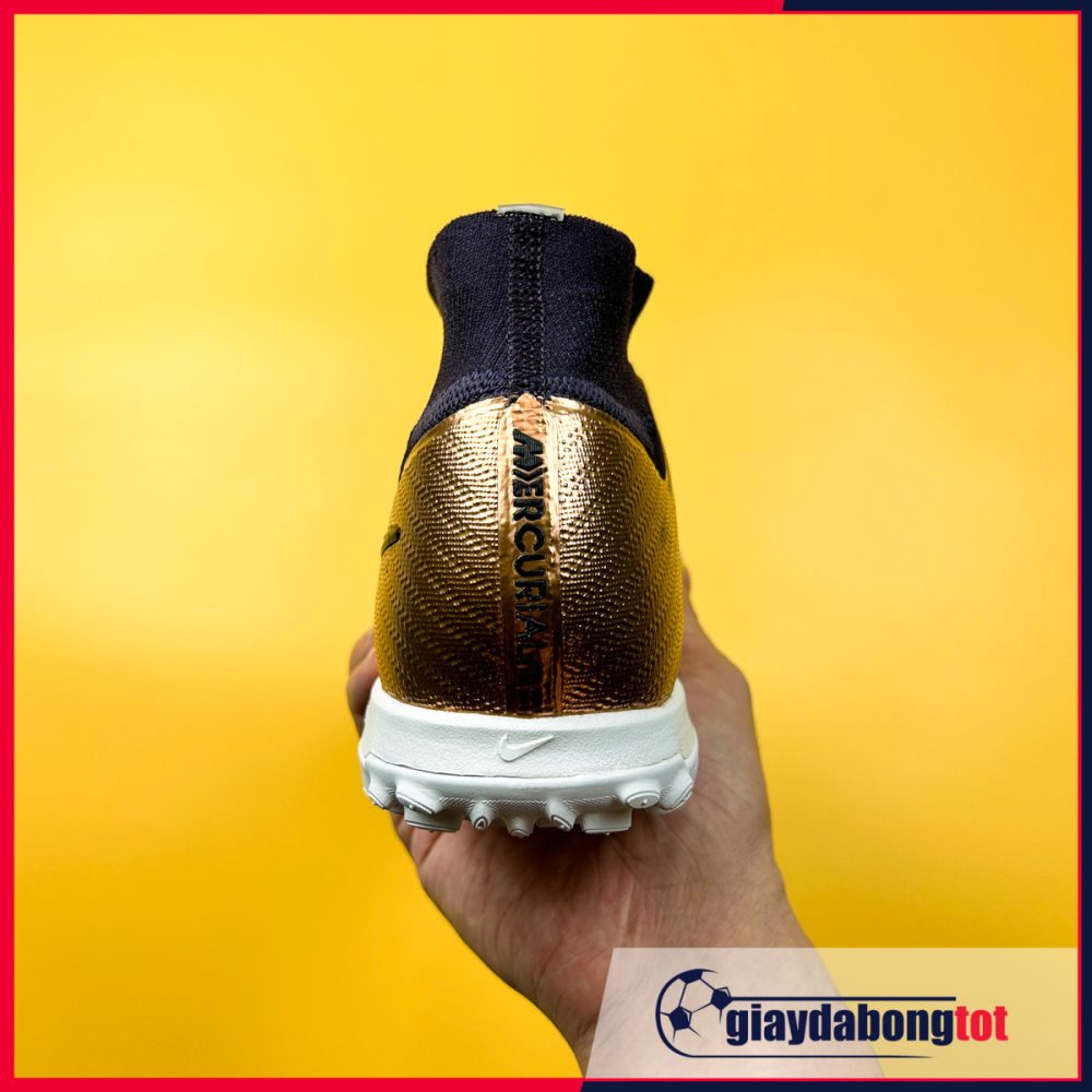 Nike Mercurial Superfly 9 Elite TF Đồng vạch trắng Worldcup