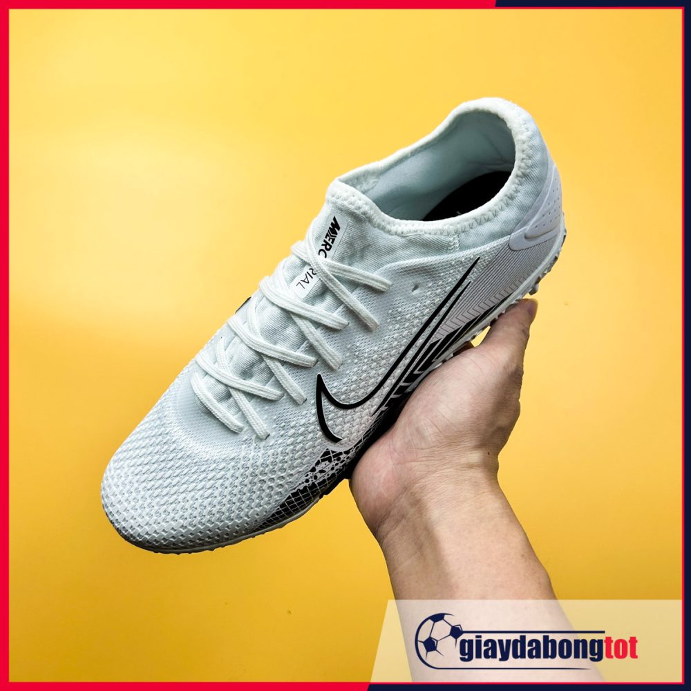 Nike Mercurial Vapor 13 Pro TF Trắng đen vạch đen