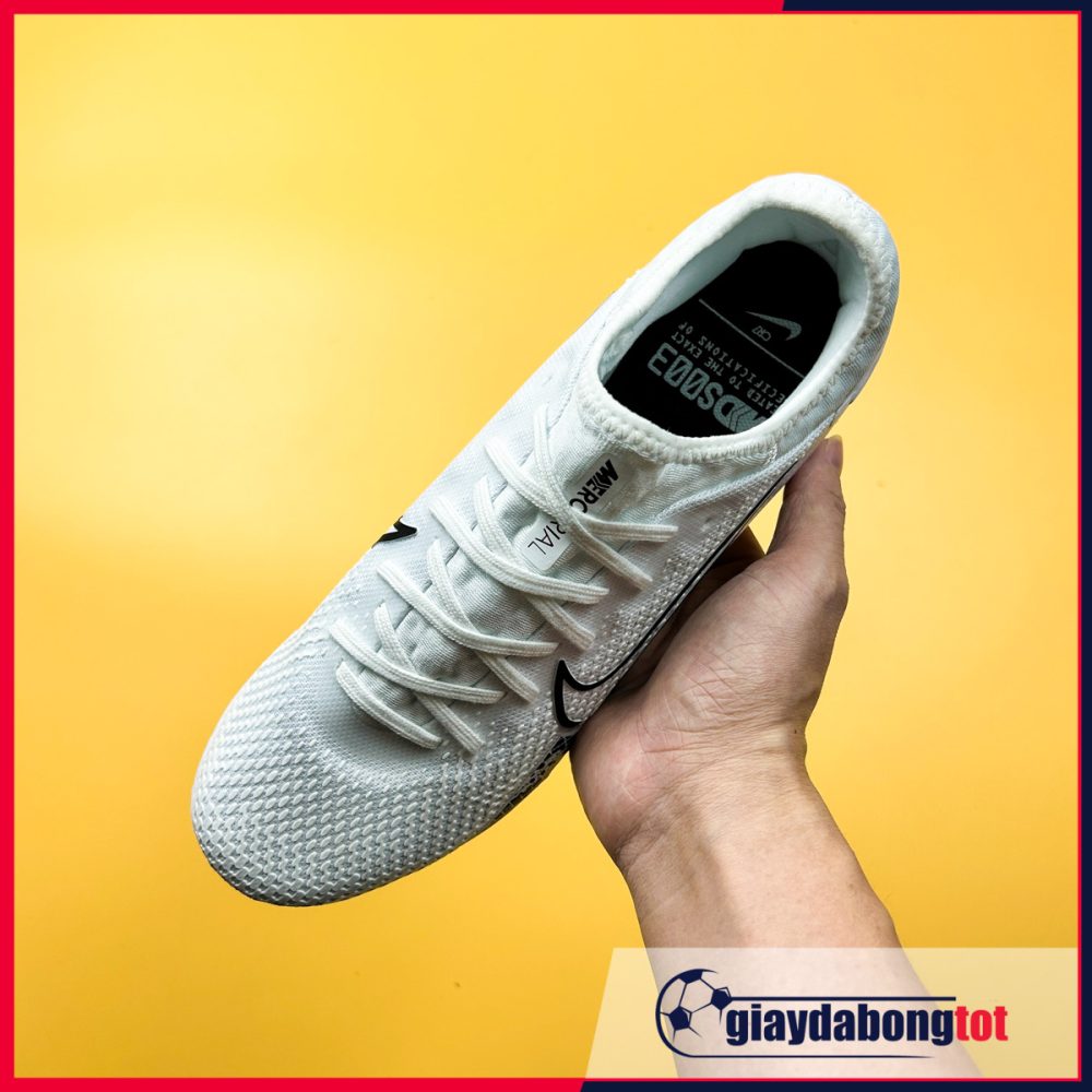 Nike Mercurial Vapor 13 Pro TF Trắng đen vạch đen