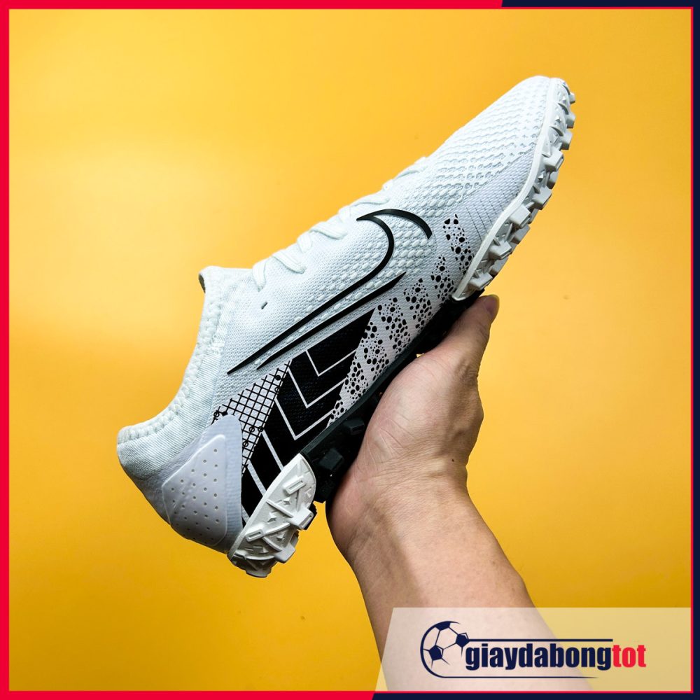 Nike Mercurial Vapor 13 Pro TF Trắng đen vạch đen
