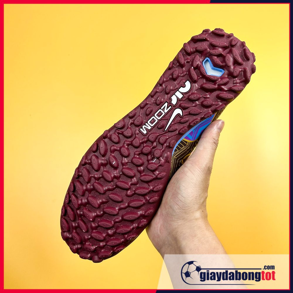 Nike Mercurial Superfly 9 Academy TF Tím vạch vàng Mbappe