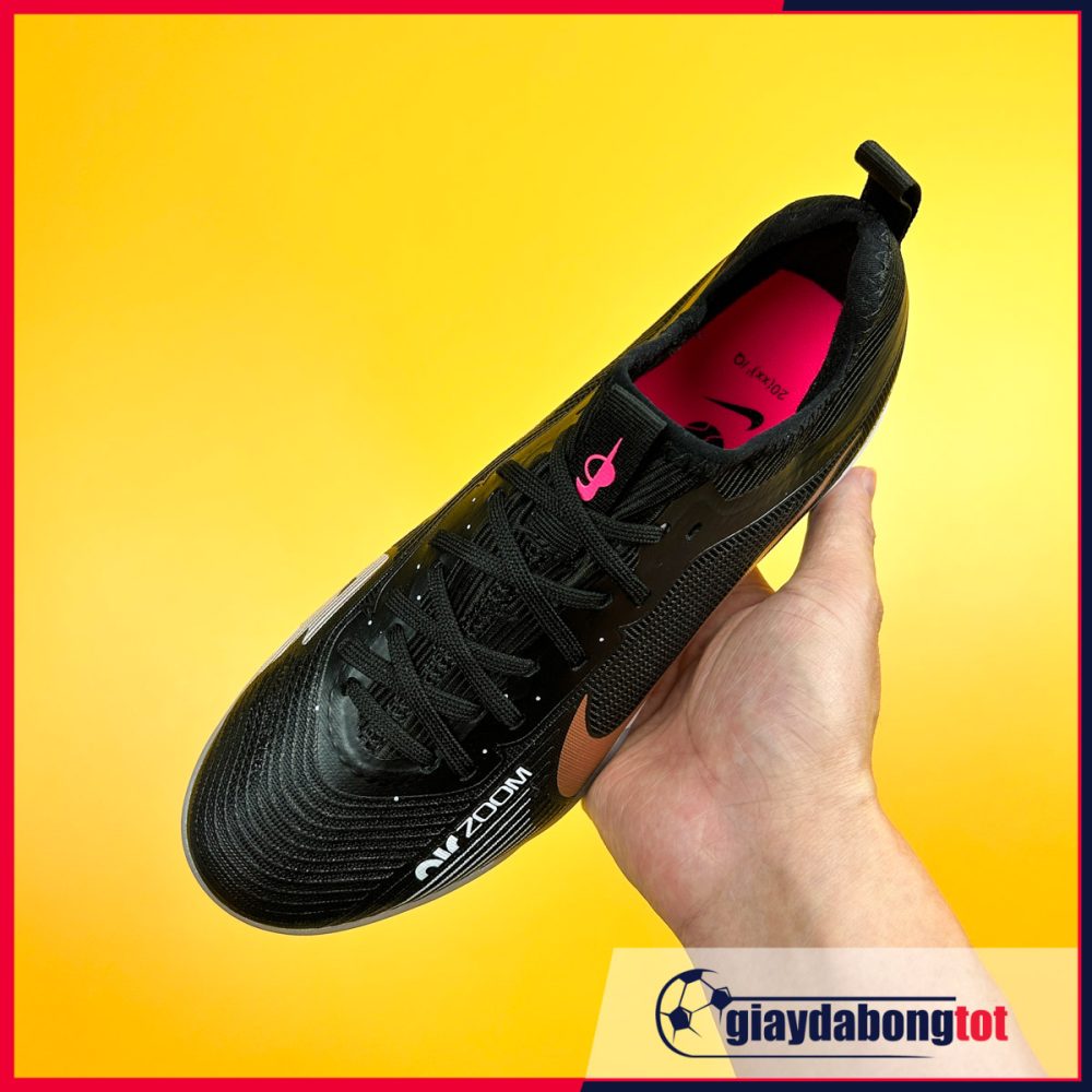 Nike Mercurial Vapor 15 Pro TF Đen vạch đồng (Kids)
