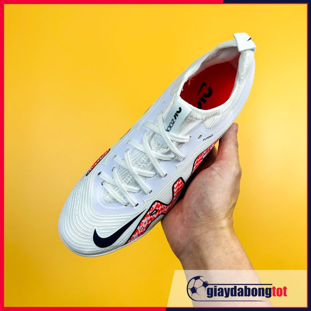 Nike Mercurial Vapor 15 Pro TF Trắng đỏ vạch đen (Kids)
