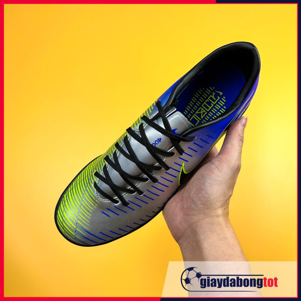 Giày Nike Mercurial Victory 6 TF Bạc vạch đen Neymar