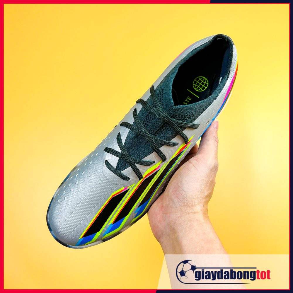 Giày đá bóng Adidas X Speedportal .1 TF Bạc vạch đen