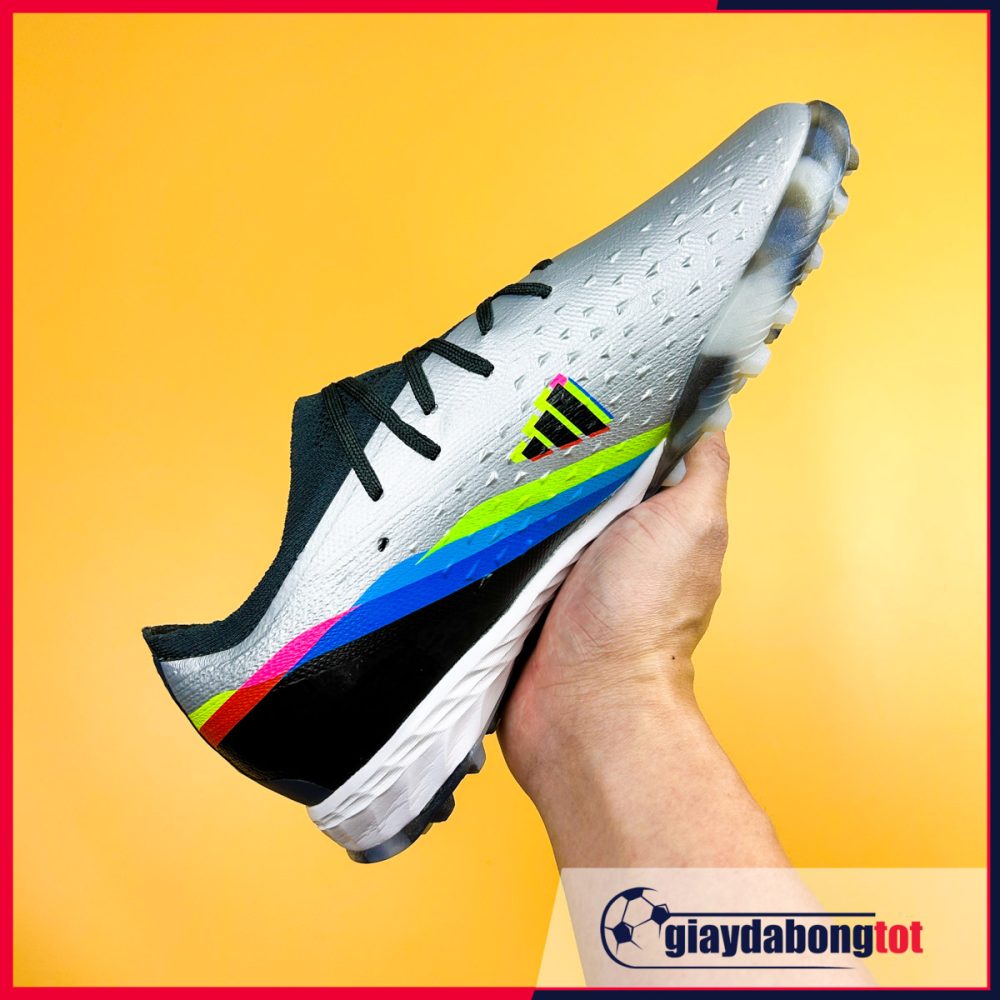 Giày đá bóng Adidas X Speedportal .1 TF Bạc vạch đen