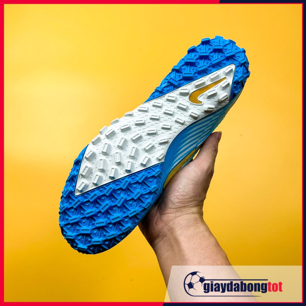 Nike Mercurial Vapor 13 Pro TF Xanh nhạt trắng vạch vàng