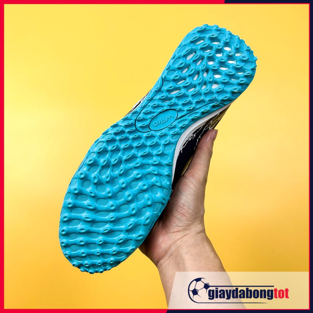 Giày Đá Banh Wika Thunder TF Navi xanh than